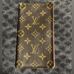 Louis Vuitton Monogram Wallet in Brown and Gold